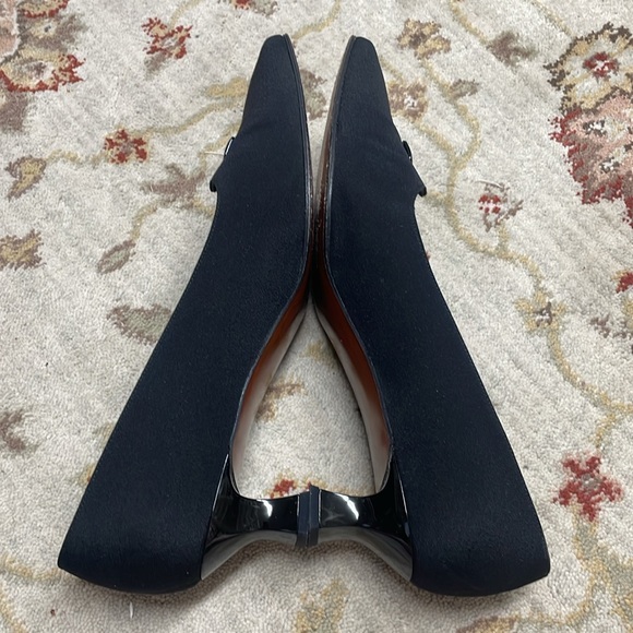 Vintage Stuart Weitzman black Buttondown heels - Picture 3 of 7
